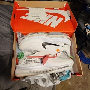 Nike air Max 97's OG Off White, Brand new size US 11, or EUR 45.
